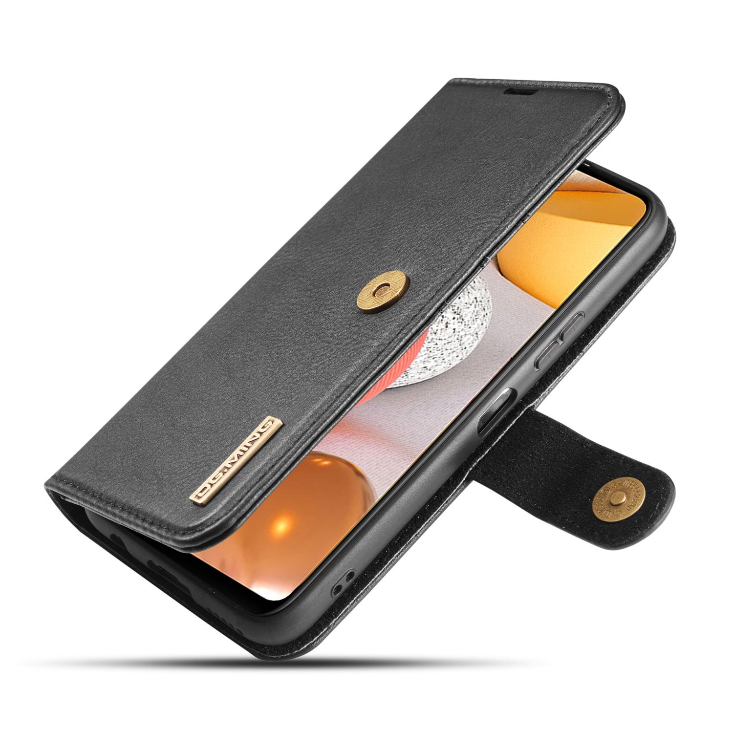 Cover portafoglio Magnet Wallet Samsung Galaxy A42 Nero