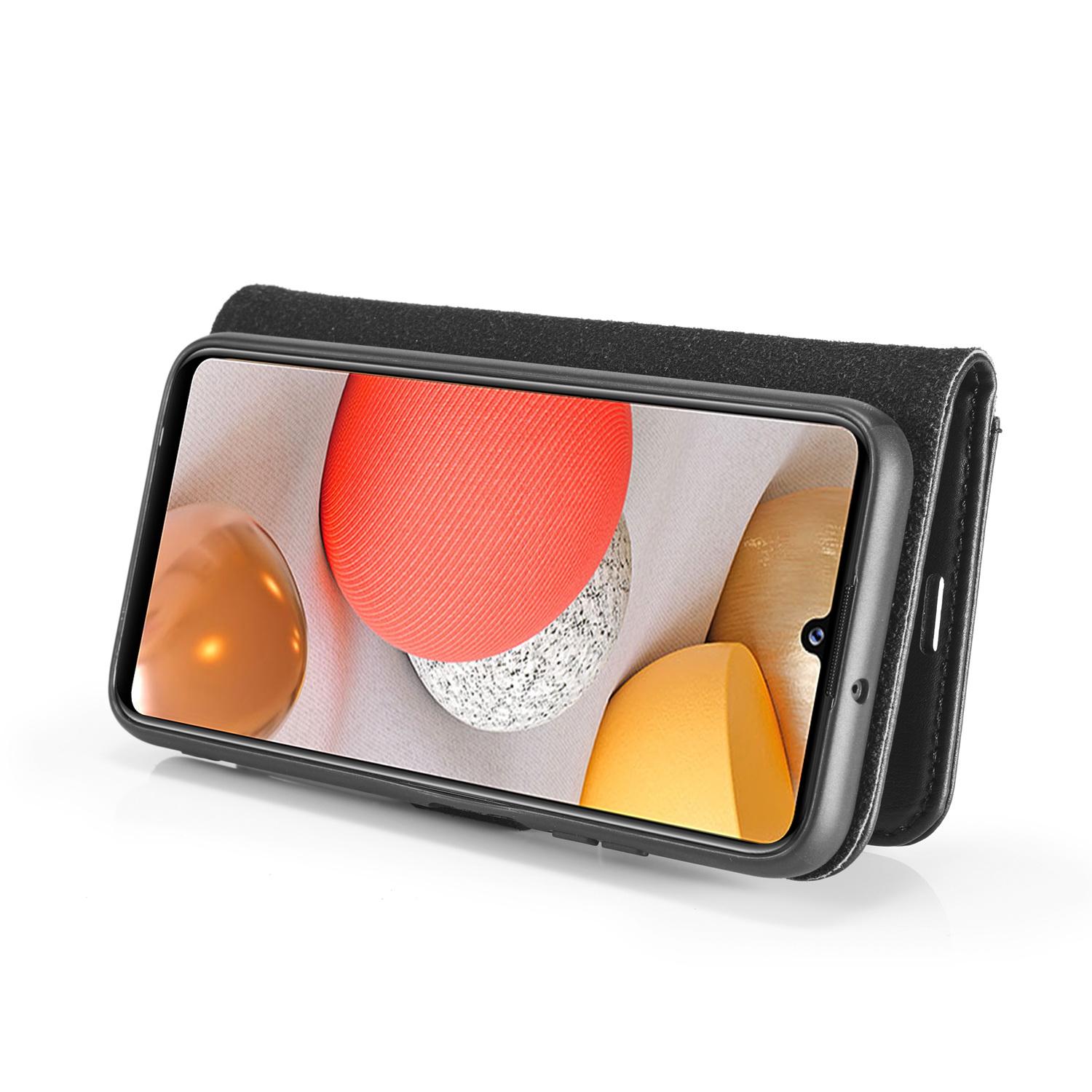 Cover portafoglio Magnet Wallet Samsung Galaxy A42 Nero