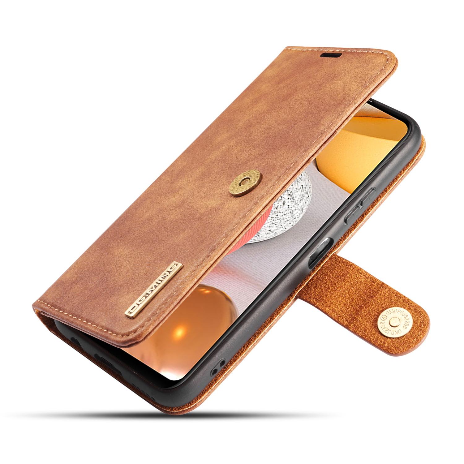 Cover portafoglio Magnet Wallet Samsung Galaxy A42 Cognac