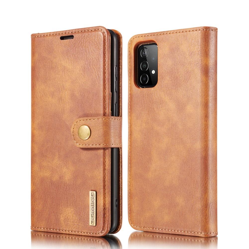 Cover portafoglio Magnet Wallet Samsung Galaxy A52 5G Cognac