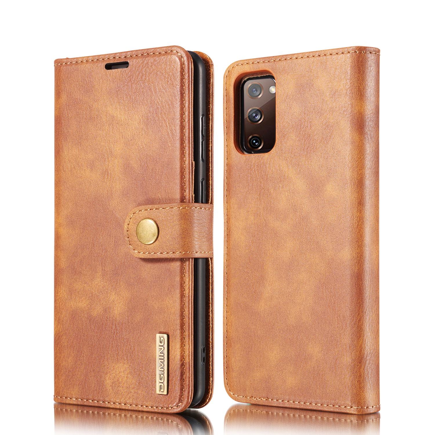 Cover portafoglio Magnet Wallet Samsung Galaxy S20 FE Cognac