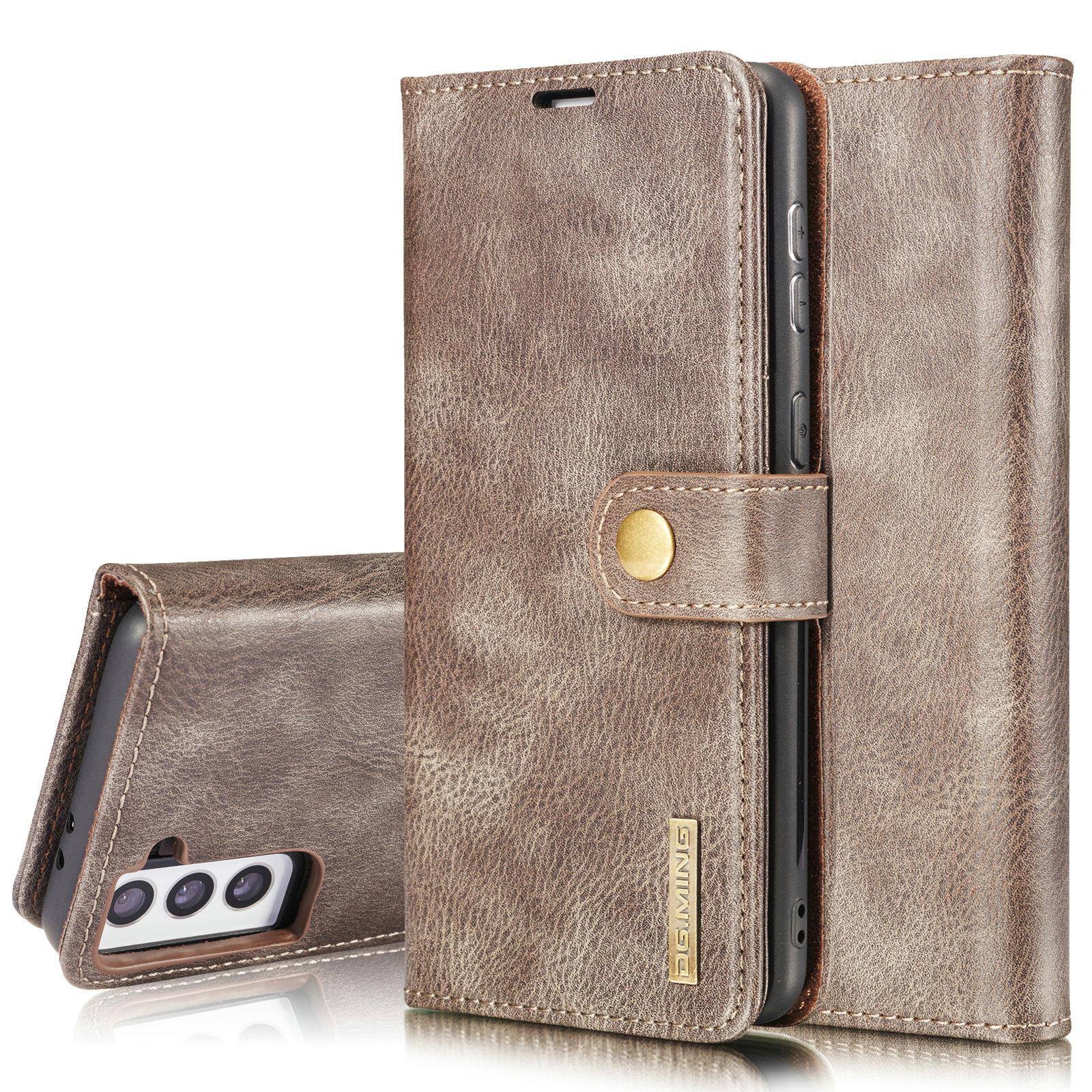 Cover portafoglio Magnet Wallet Samsung Galaxy S21 Brown