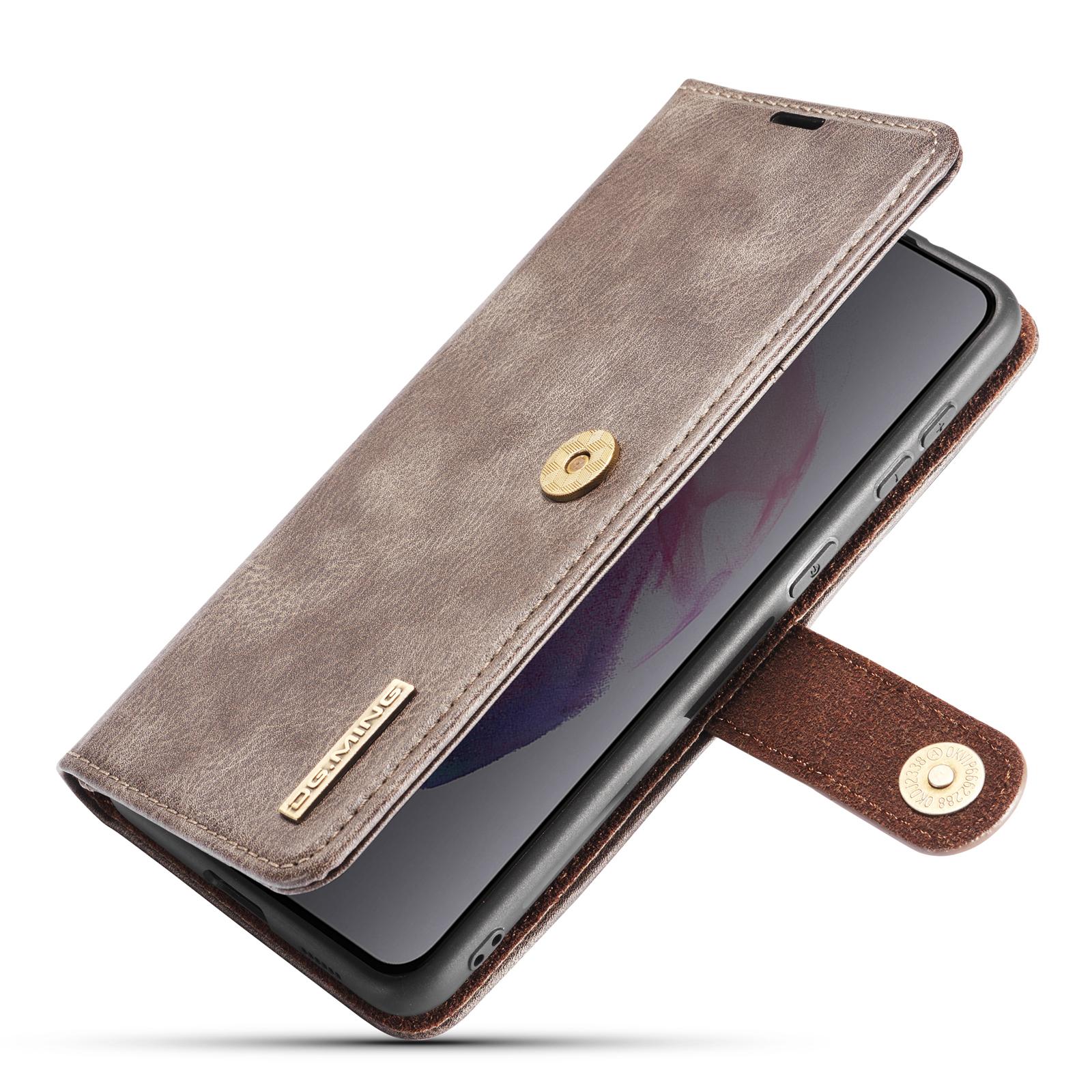 Cover portafoglio Magnet Wallet Samsung Galaxy S21 Brown