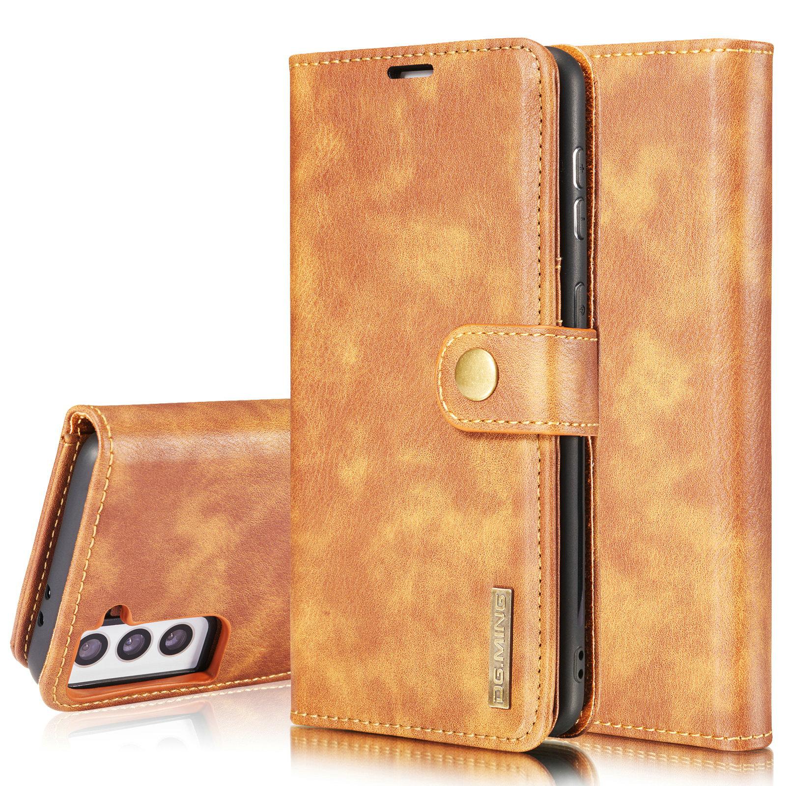 Cover portafoglio Magnet Wallet Samsung Galaxy S21 Cognac