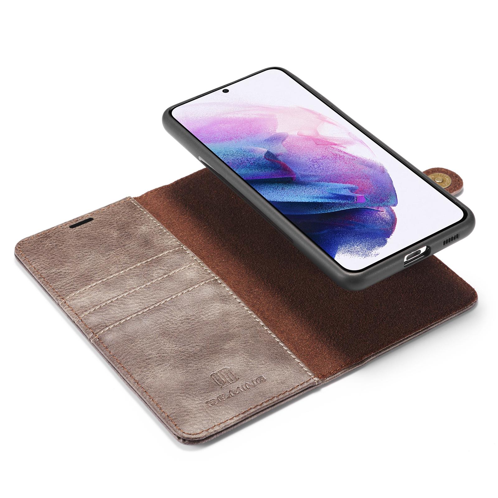 Cover portafoglio Magnet Wallet Samsung Galaxy S21 Plus Marrone