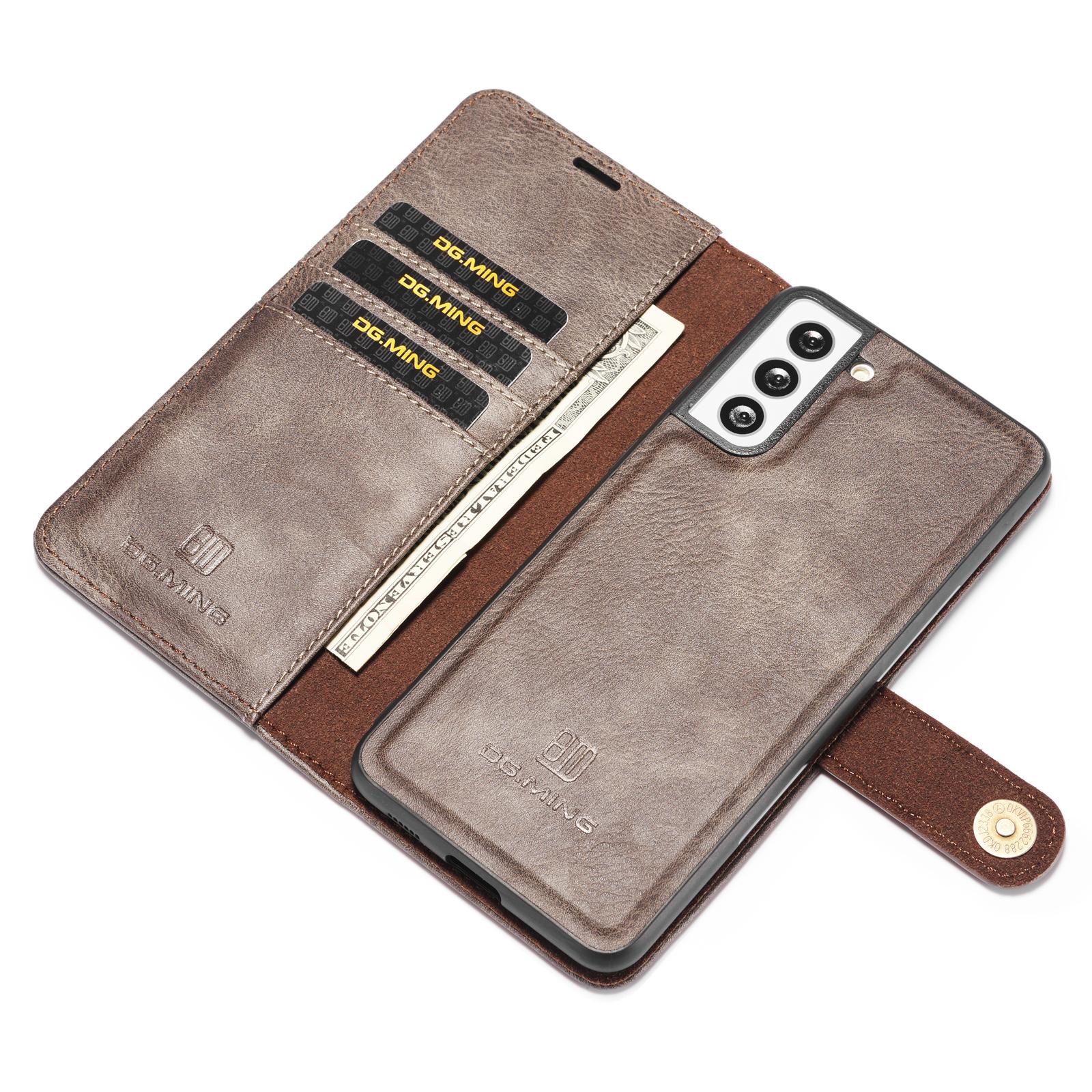 Cover portafoglio Magnet Wallet Samsung Galaxy S21 Plus Marrone