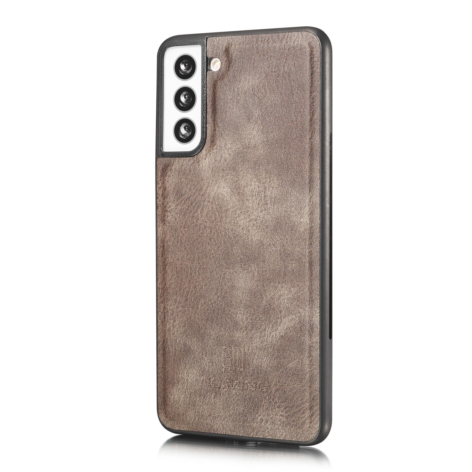 Cover portafoglio Magnet Wallet Samsung Galaxy S21 Plus Marrone