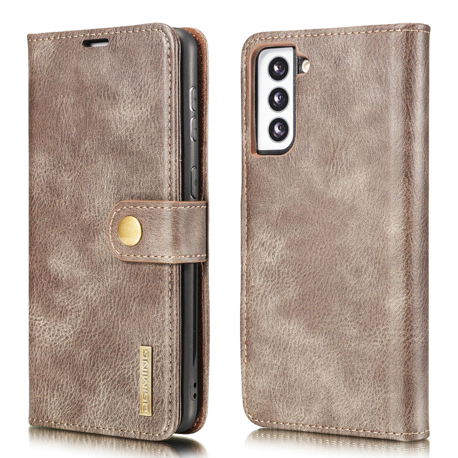 Cover portafoglio Magnet Wallet Samsung Galaxy S21 Plus Marrone