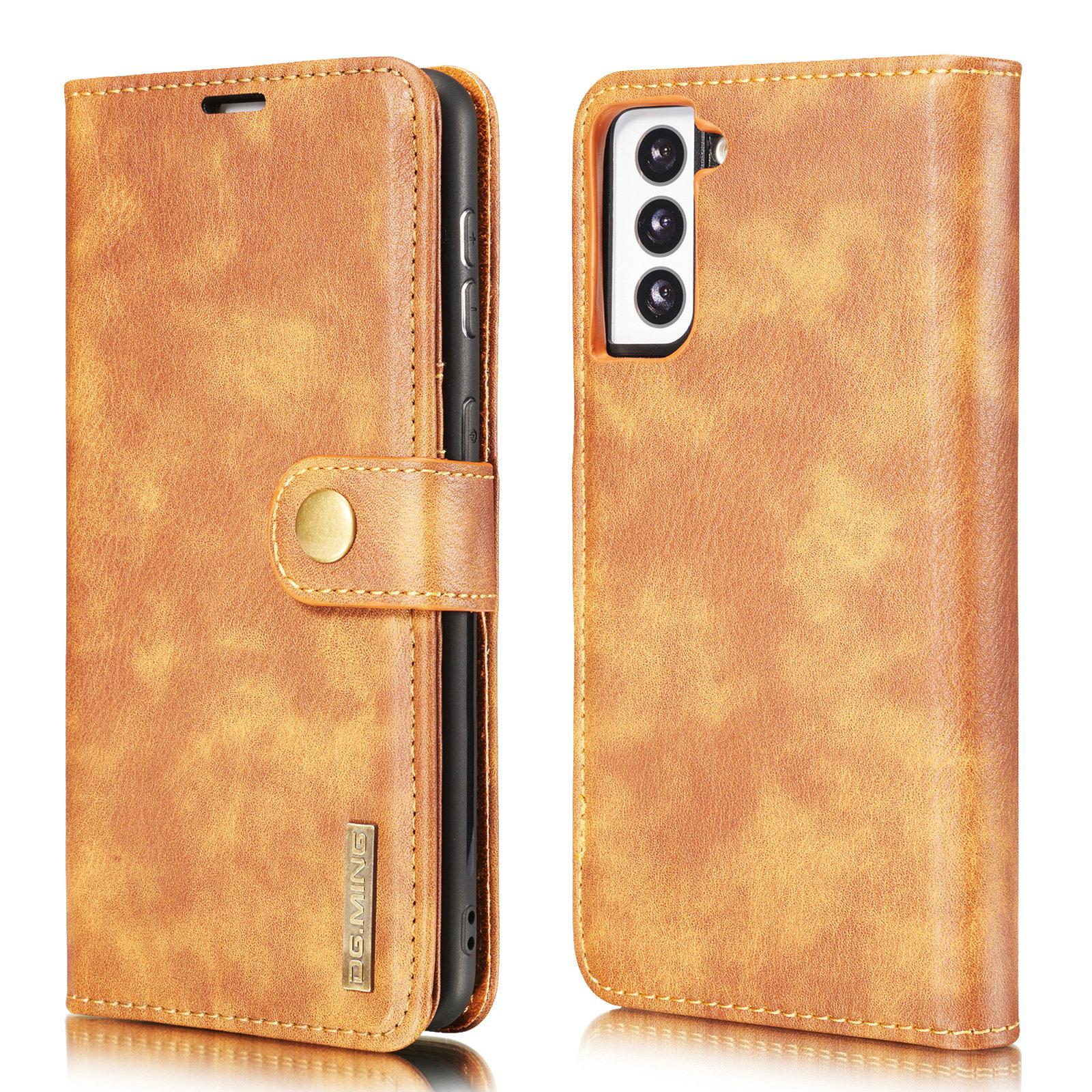 Cover portafoglio Magnet Wallet Samsung Galaxy S21 Plus Cognac