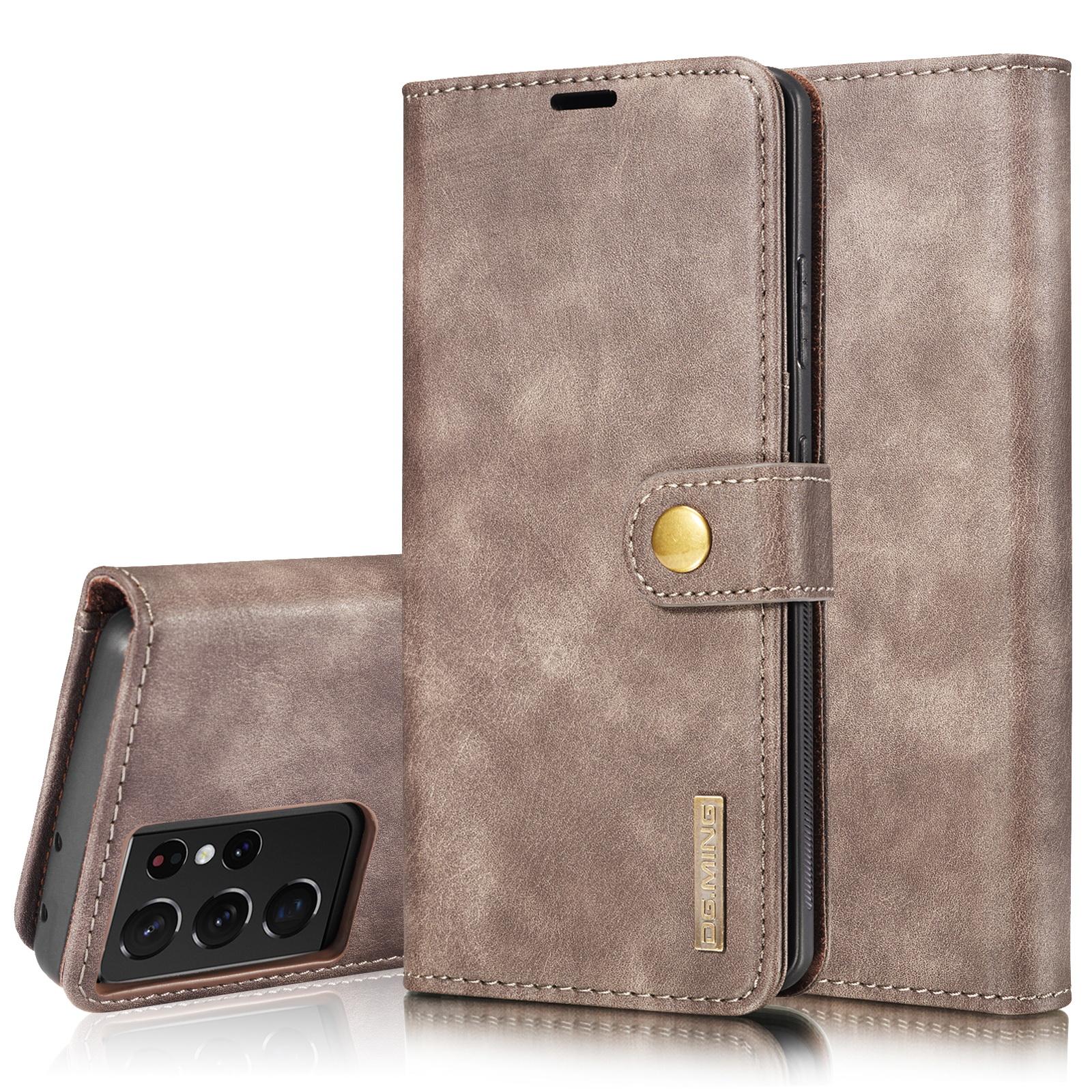 Cover portafoglio Magnet Wallet Samsung Galaxy S21 Ultra Brown