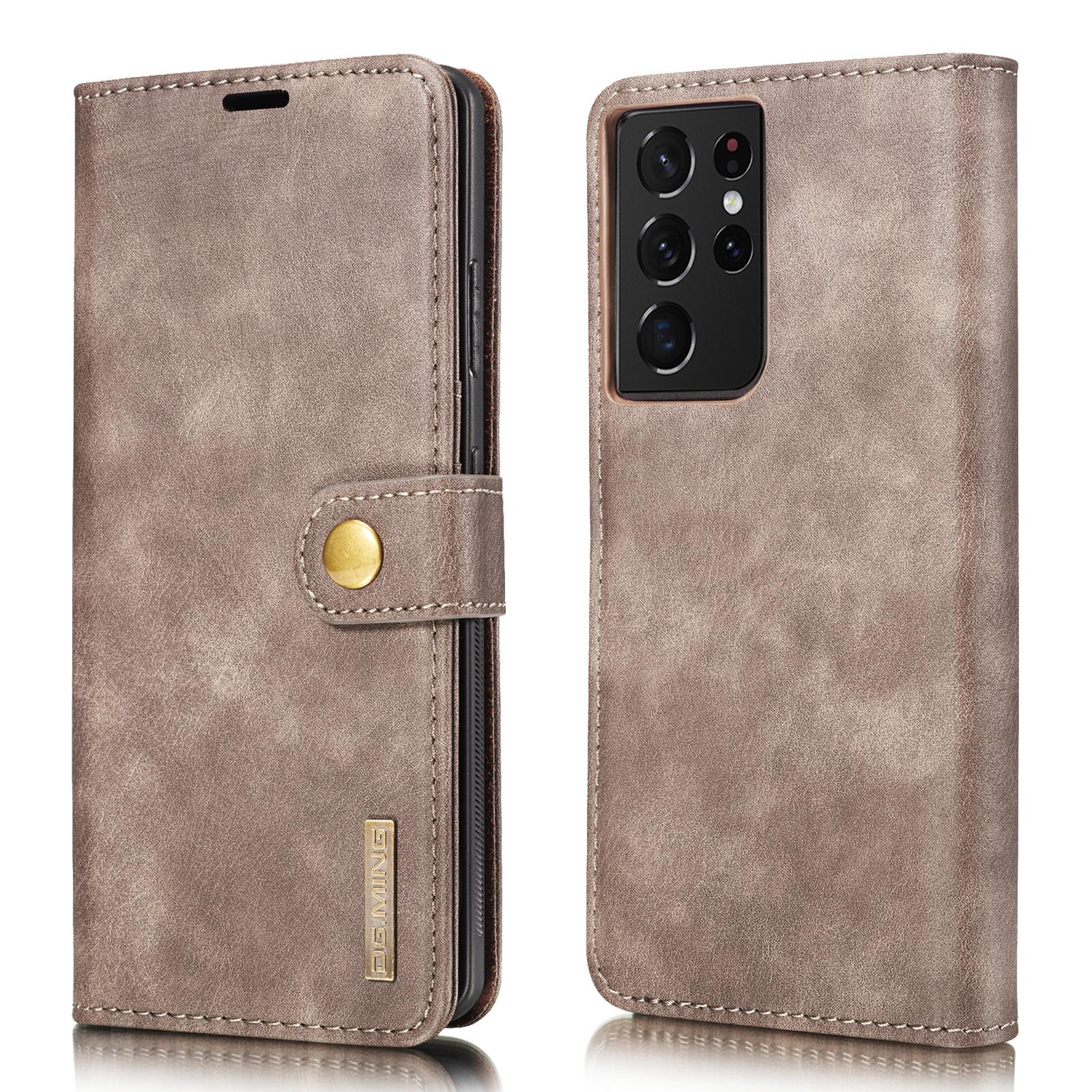 Cover portafoglio Magnet Wallet Samsung Galaxy S21 Ultra Brown