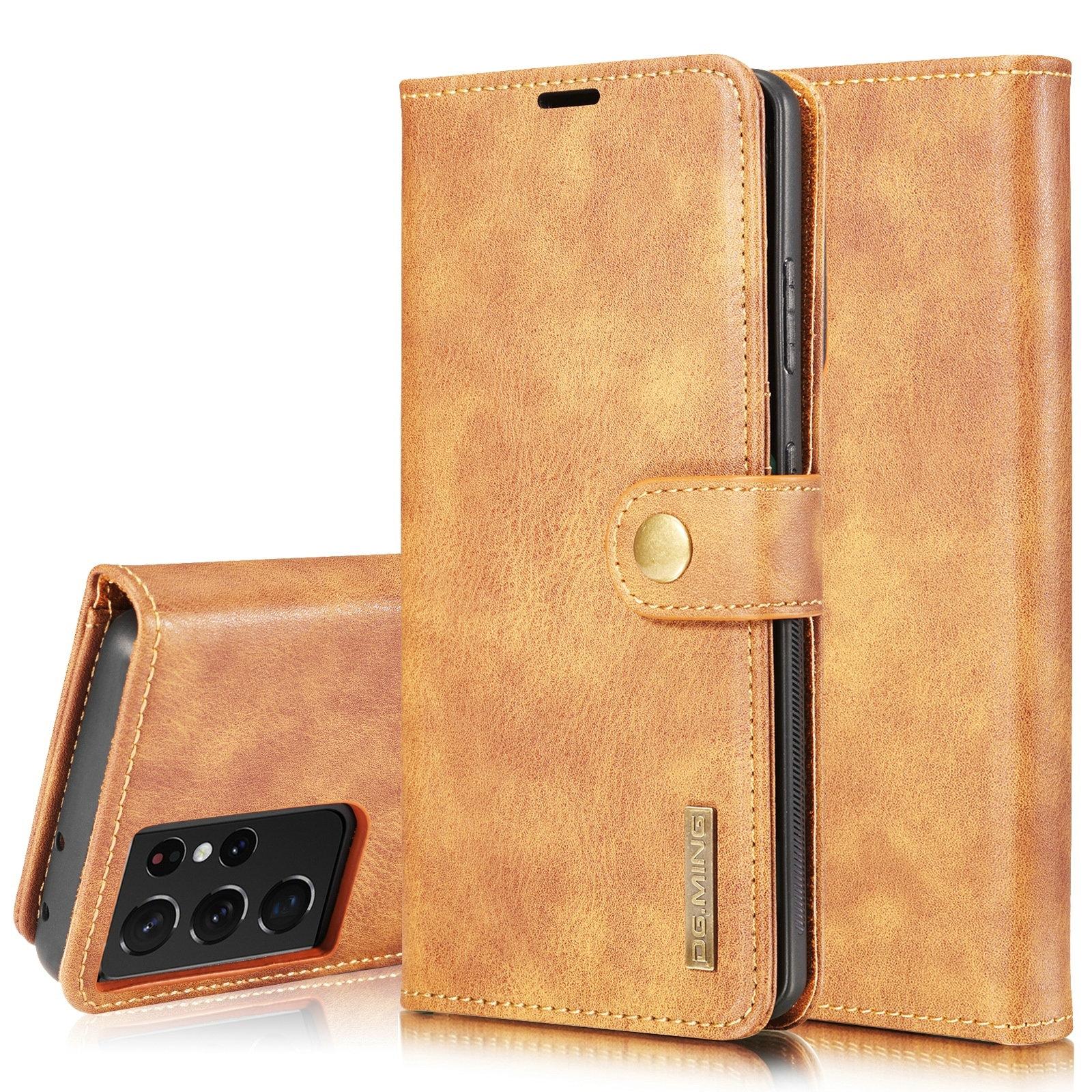 Cover portafoglio Magnet Wallet Samsung Galaxy S21 Ultra Marrone