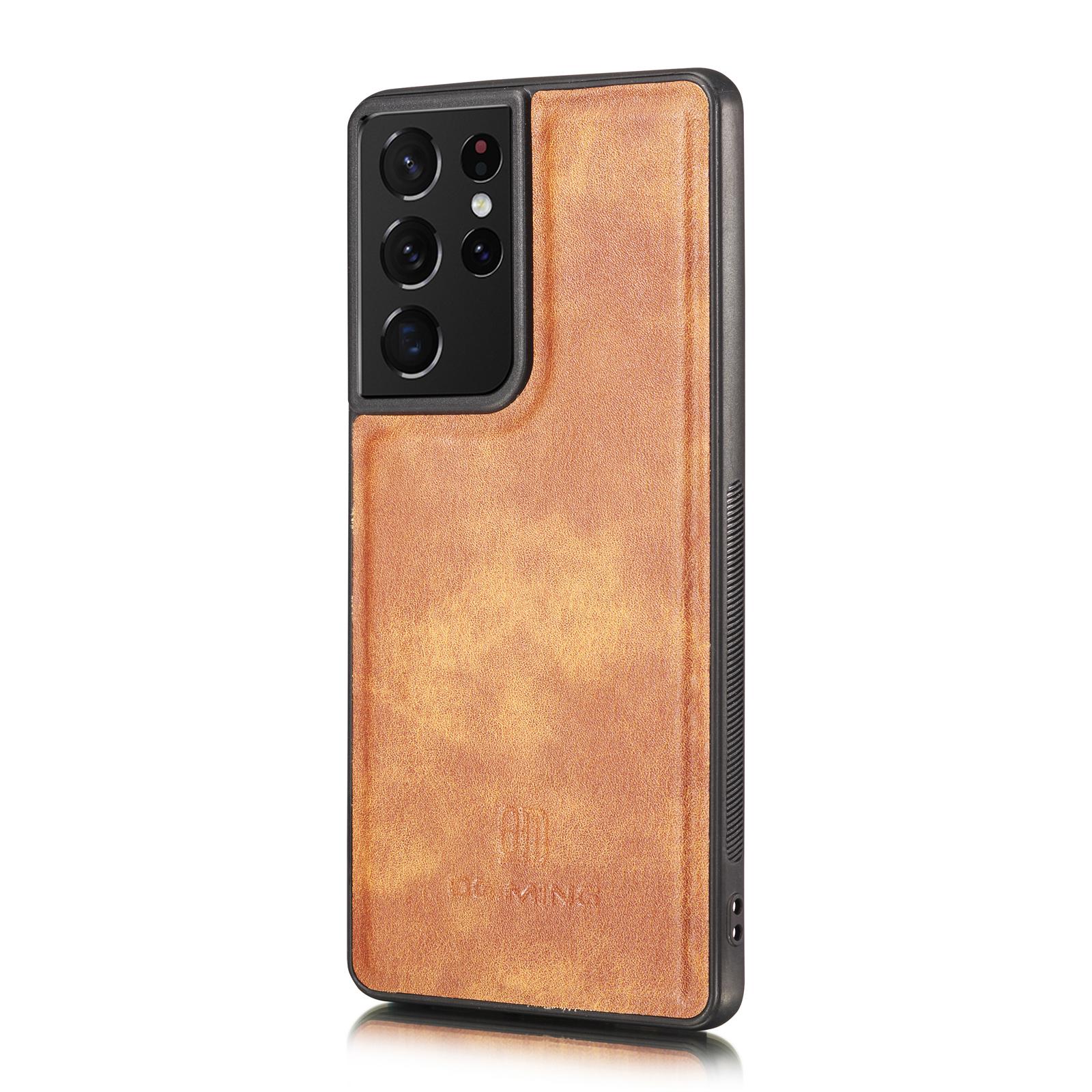 Cover portafoglio Magnet Wallet Samsung Galaxy S21 Ultra Marrone