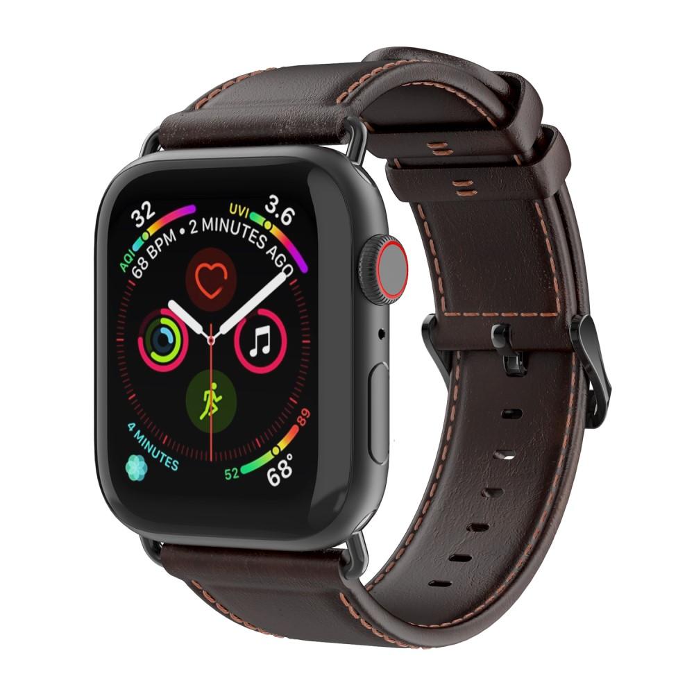 Cinturino in pelle Apple Watch 44mm Brown