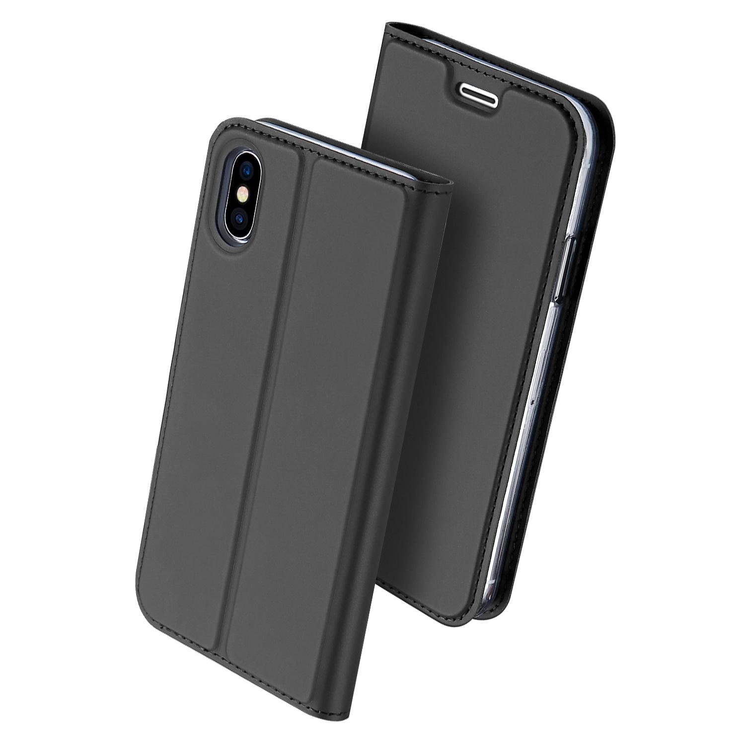 Cover portafoglio Skin Pro Series iPhone X/XS Grey