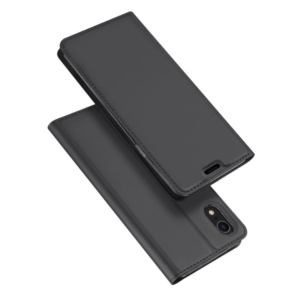 Cover portafoglio Skin Pro Series iPhone Xr Grey