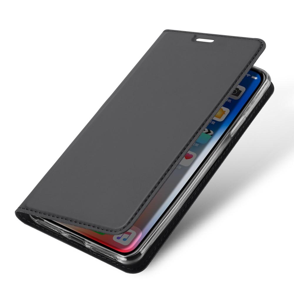 Cover portafoglio Skin Pro Series iPhone Xr Grey