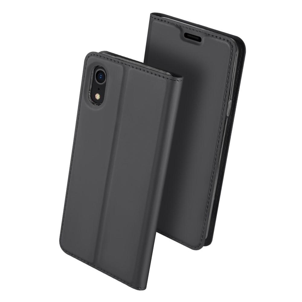 Cover portafoglio Skin Pro Series iPhone Xr Grey