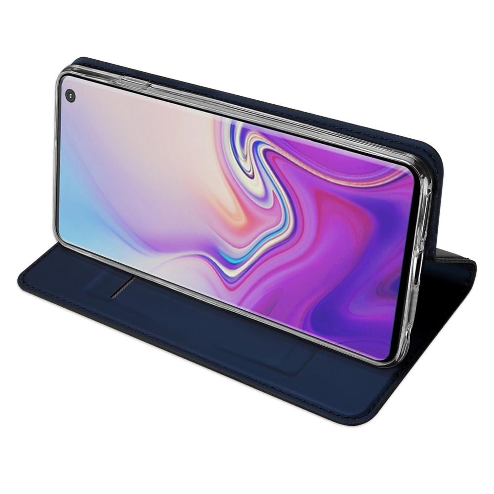 Cover portafoglio Skin Pro Series Samsung Galaxy S10 Navy