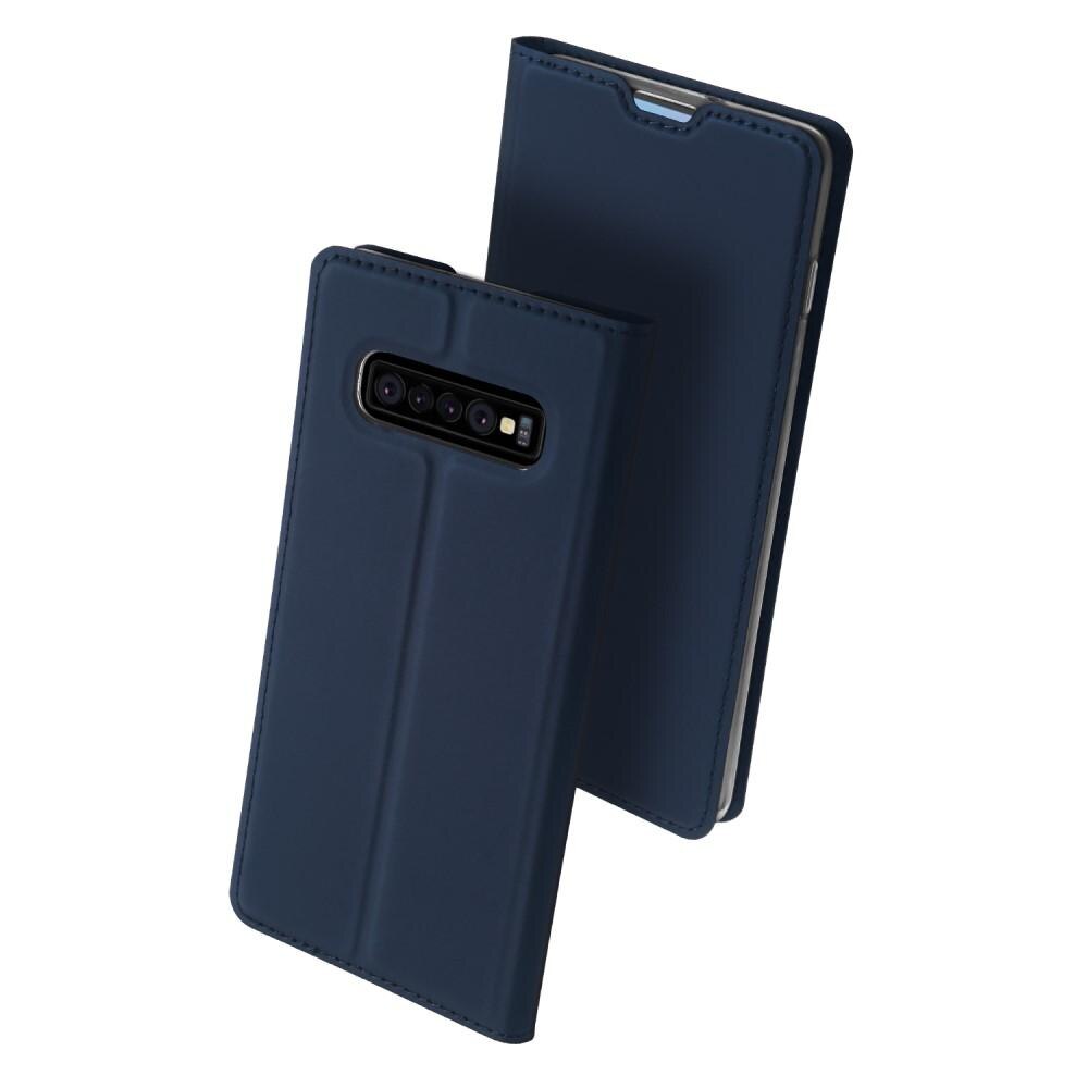 Cover portafoglio Skin Pro Series Samsung Galaxy S10 Navy