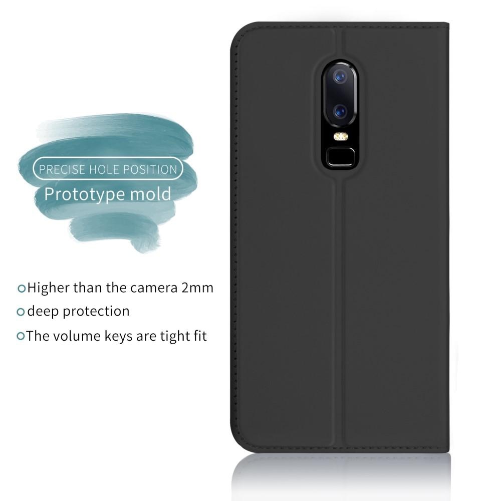 Cover portafoglio Slim Card Wallet OnePlus 6 Grigio