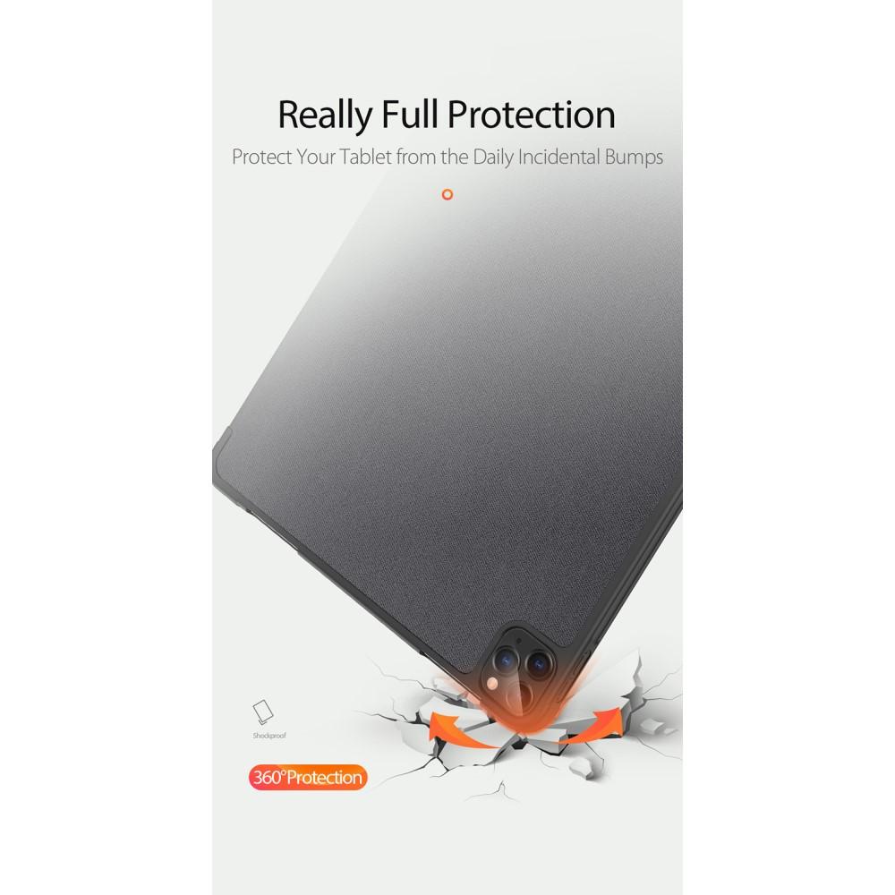 Cover Domo Tri-Fold iPad Pro 12.9 4th Gen (2020) Black