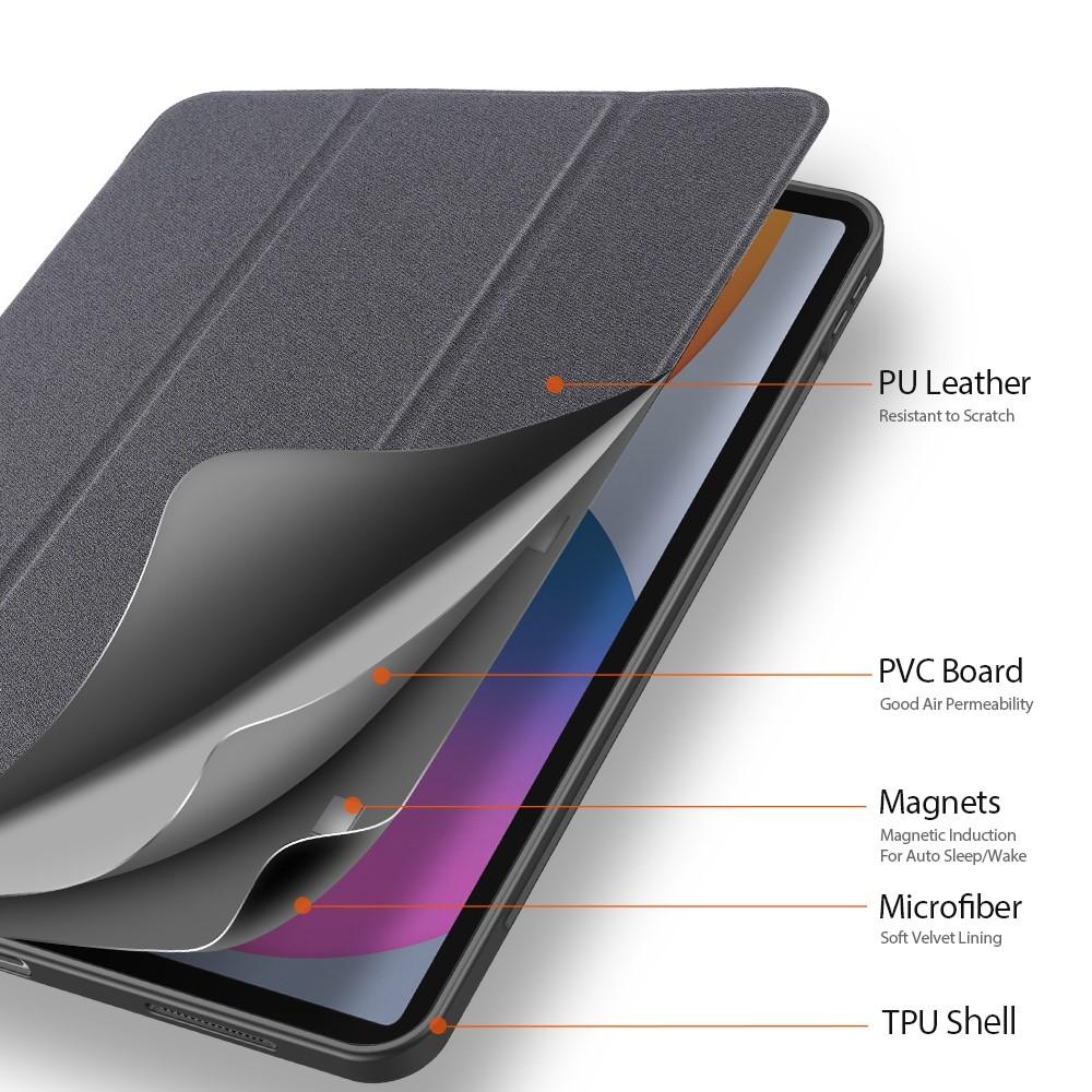 Cover Domo Tri-Fold iPad Pro 12.9 5th Gen (2021) Black