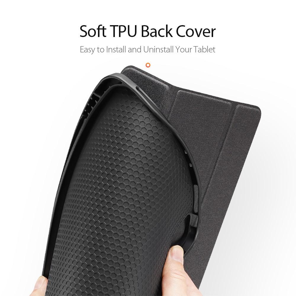 Cover Domo Tri-Fold iPad Pro 12.9 5th Gen (2021) Black
