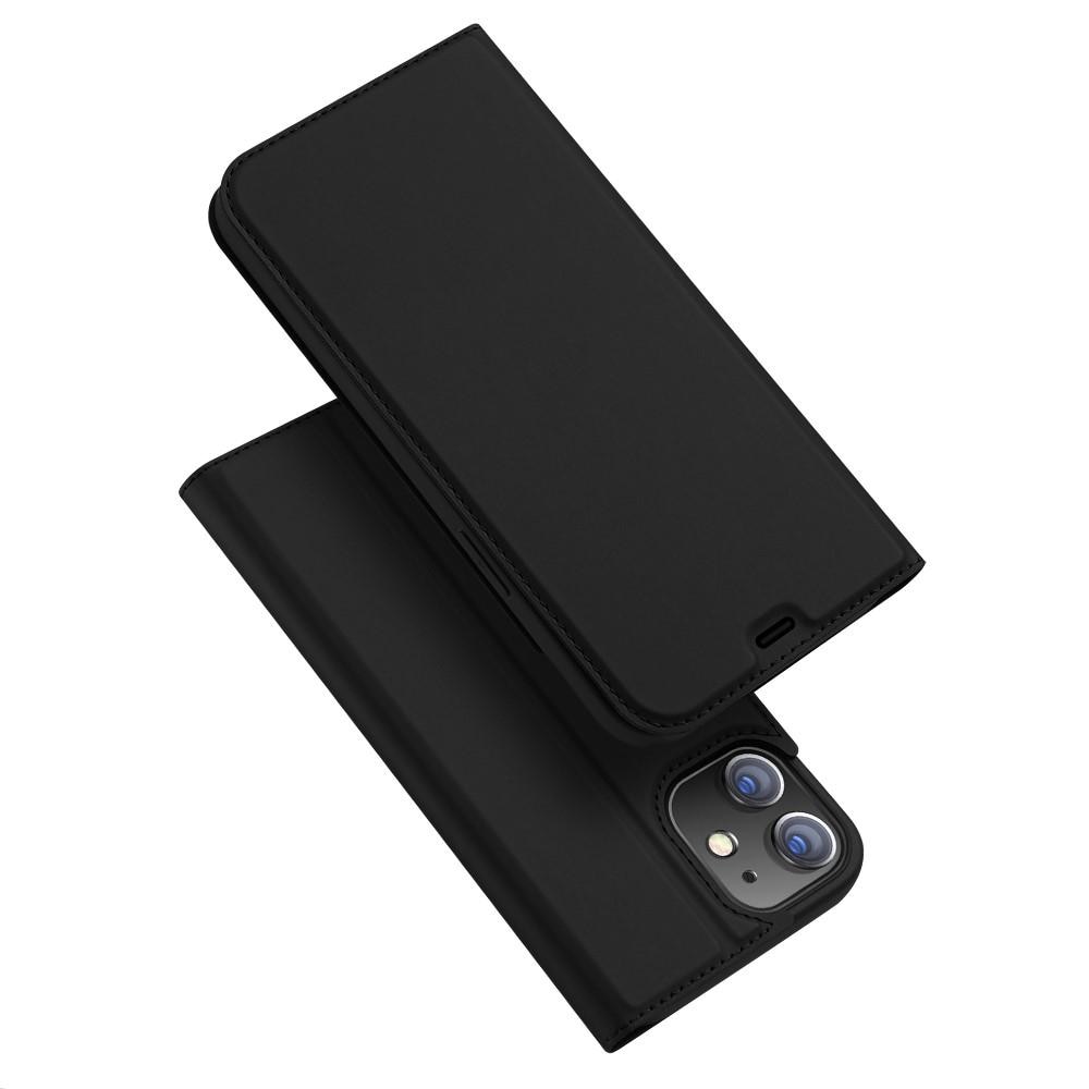 Cover portafoglio Skin Pro Series iPhone 12 Mini Black