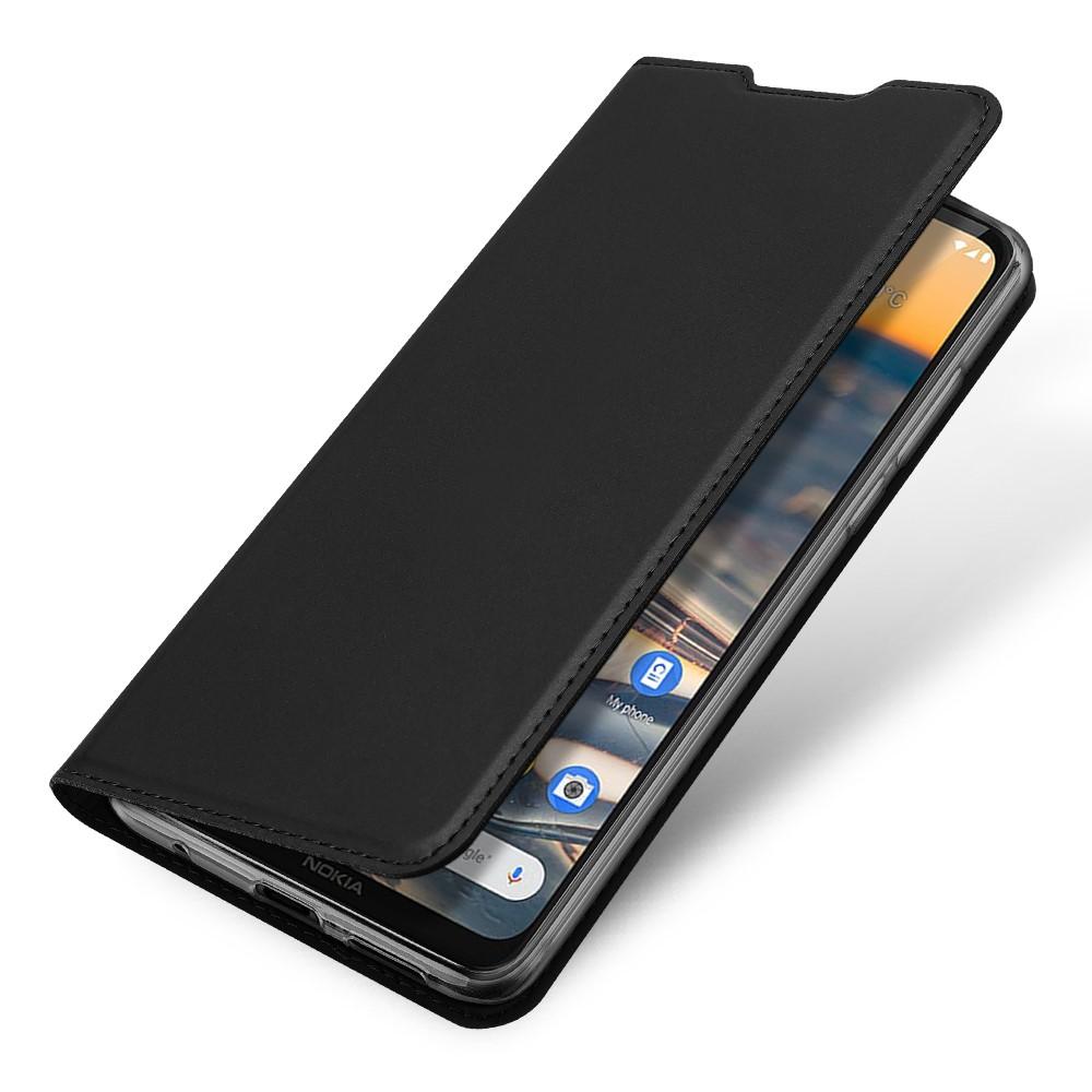 Cover portafoglio Skin Pro Series Nokia 5.3 Black