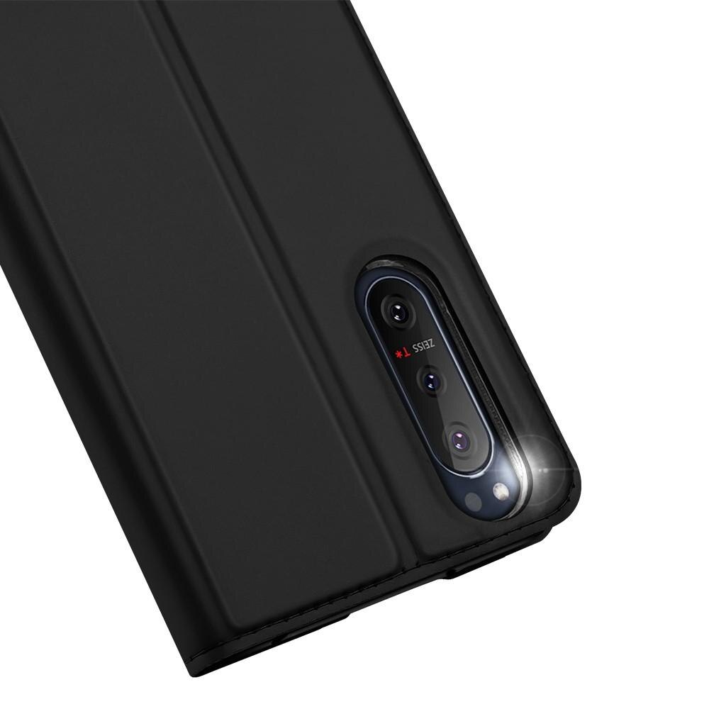 Cover portafoglio Skin Pro Series Sony Xperia 5 II Black