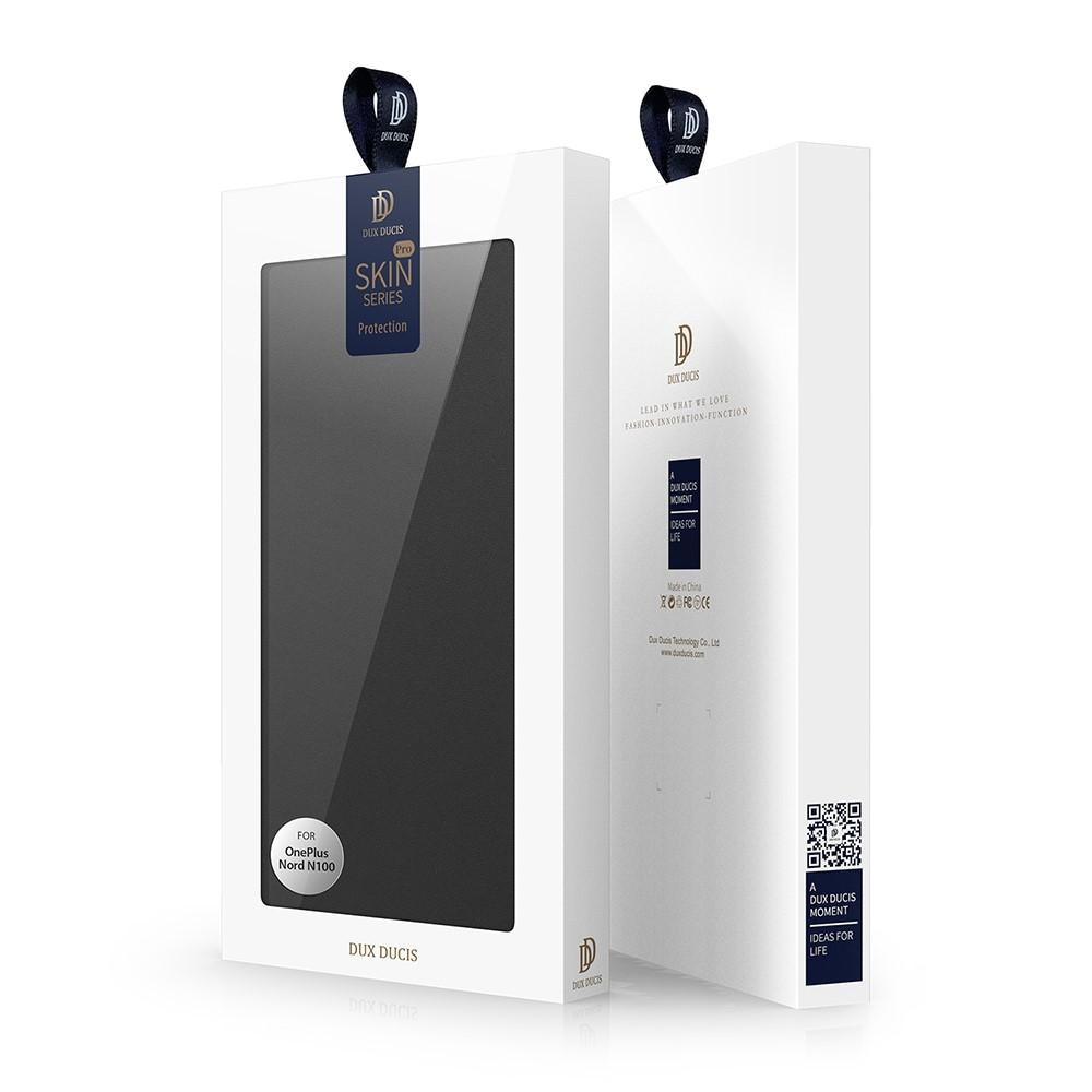 Cover portafoglio Skin Pro Series OnePlus Nord N100 Black