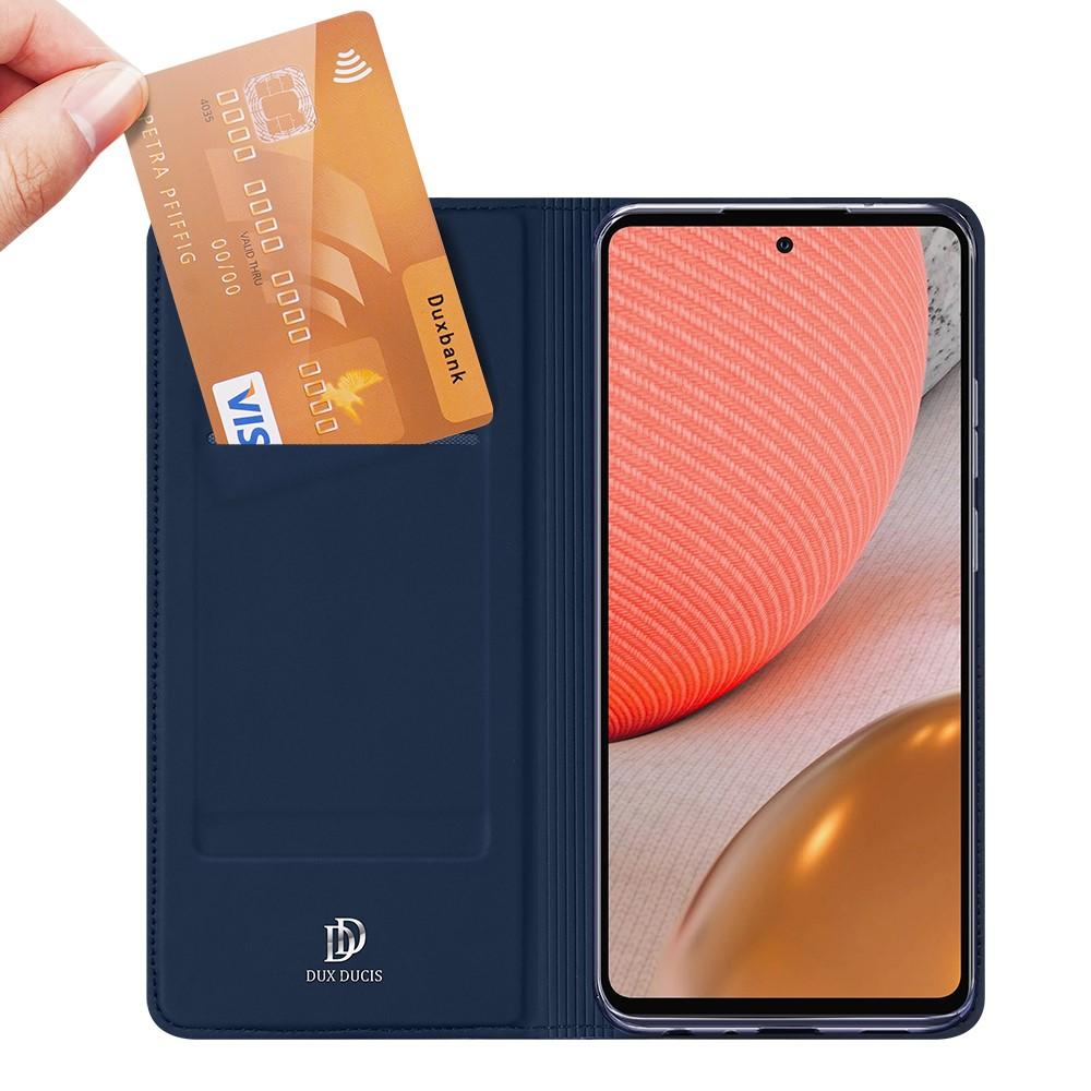 Cover portafoglio Skin Pro Series Samsung Galaxy A72 5G Navy