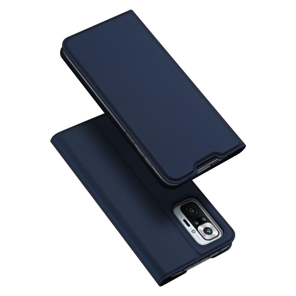 Cover portafoglio Skin Pro Series Xiaomi Redmi Note 10 Pro Navy