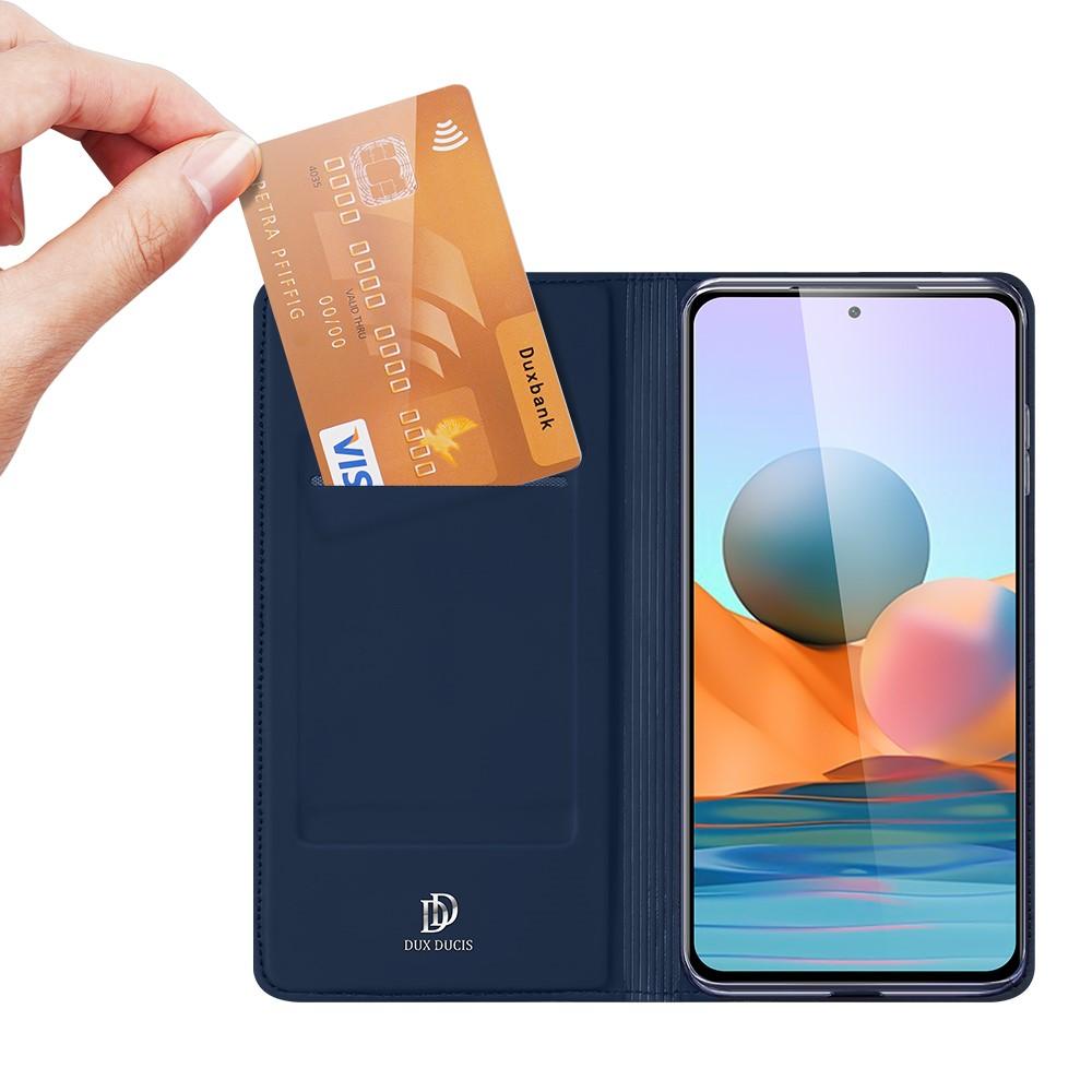 Cover portafoglio Skin Pro Series Xiaomi Redmi Note 10 Pro Navy