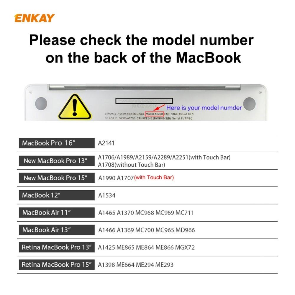 Pellicola protettiva Macbook Pro 16 Trasparente