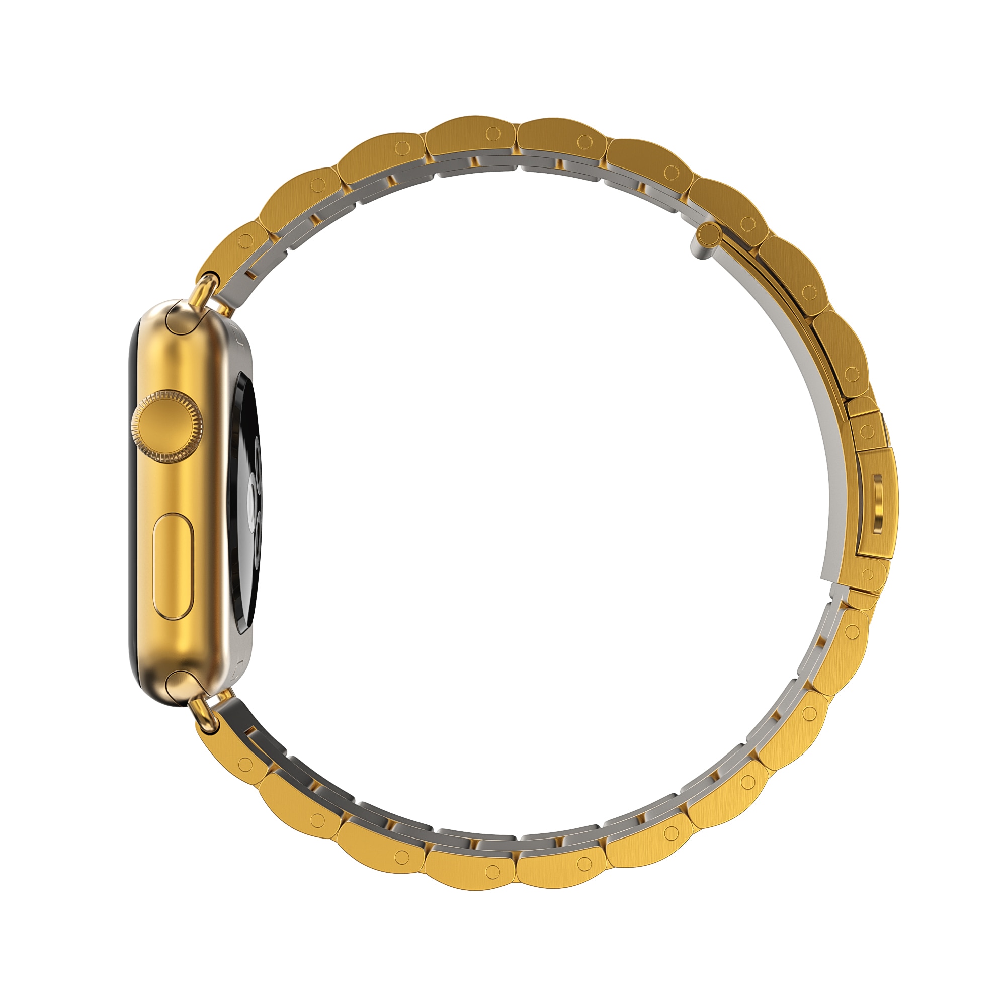 Cinturino in metallo Apple Watch 45mm Series 7 oro