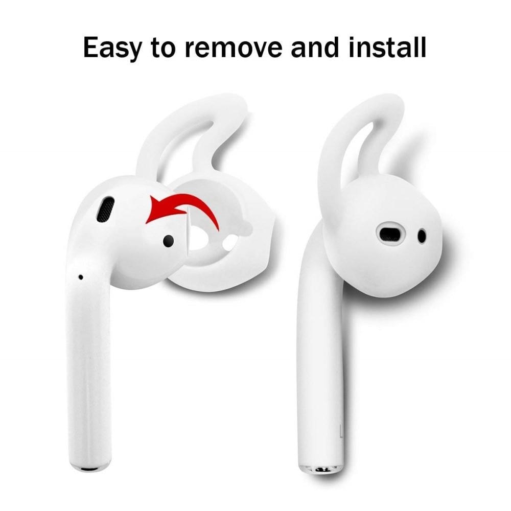 2-pack Earhook AirPods Bianco