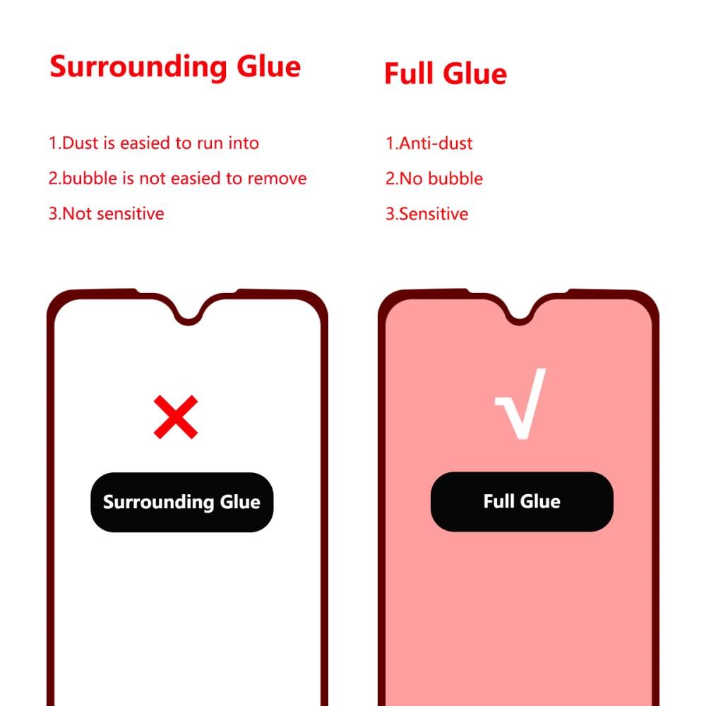 Full Glue Tempered Glass Motorola Moto G7/G7 Plus Nero
