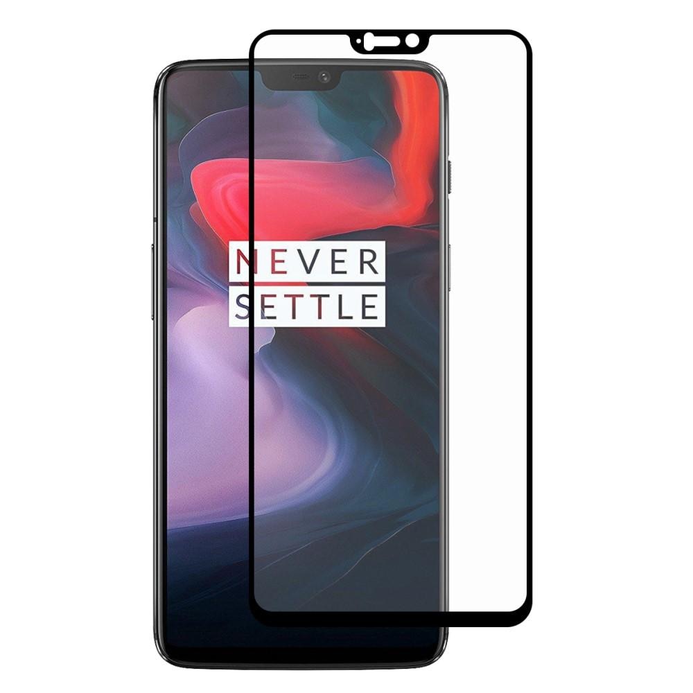 Full Glue Tempered Glass OnePlus 6 Nero