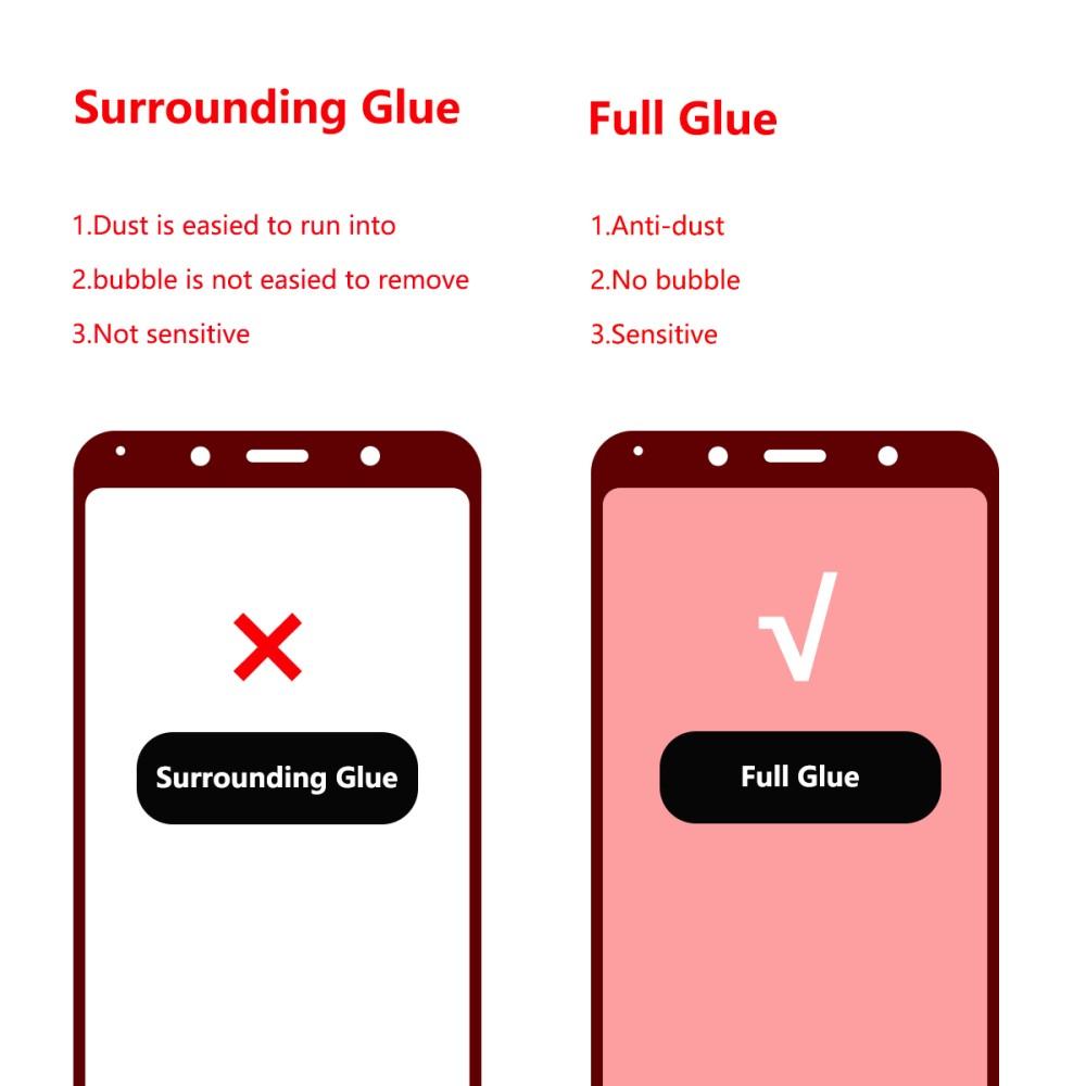 Full Glue Tempered Glass Xiaomi Redmi 7A Nero