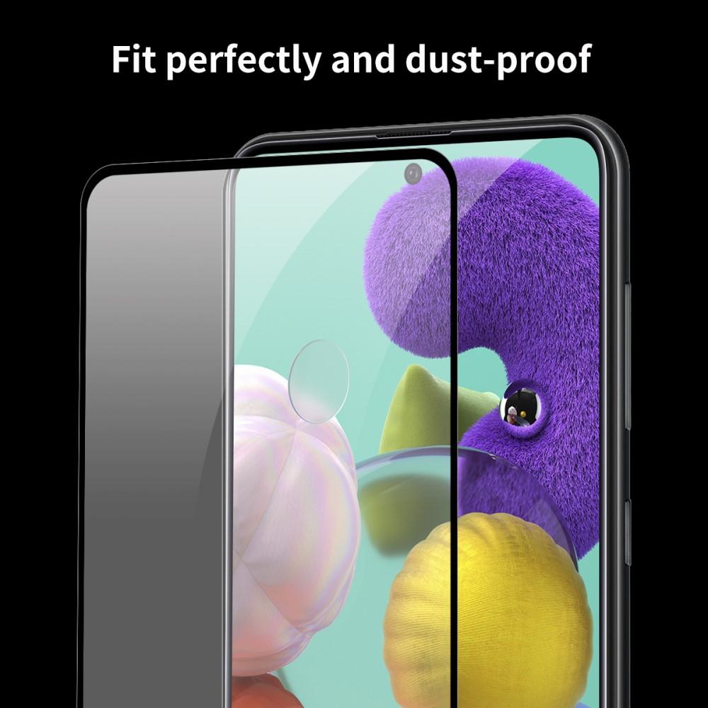 Full Glue Tempered Glass Samsung Galaxy A51 Nero