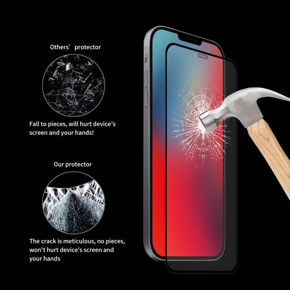 Full Glue Tempered Glass iPhone 12/12 Pro Nero