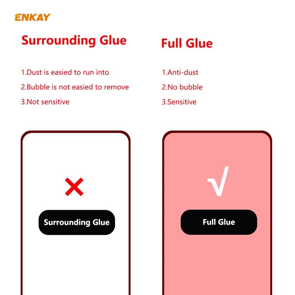 Full Glue Tempered Glass OnePlus Nord Nero