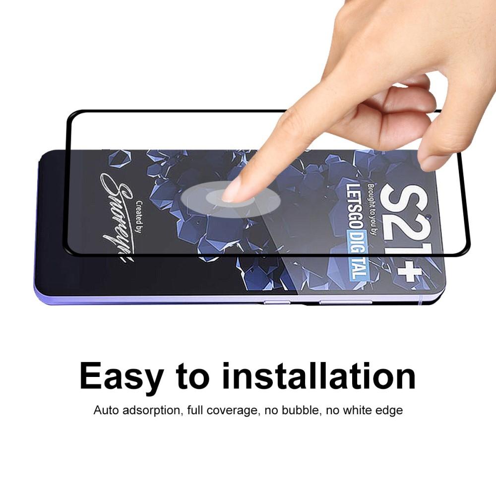 Full Glue Tempered Glass Samsung Galaxy S21 Plus Nero