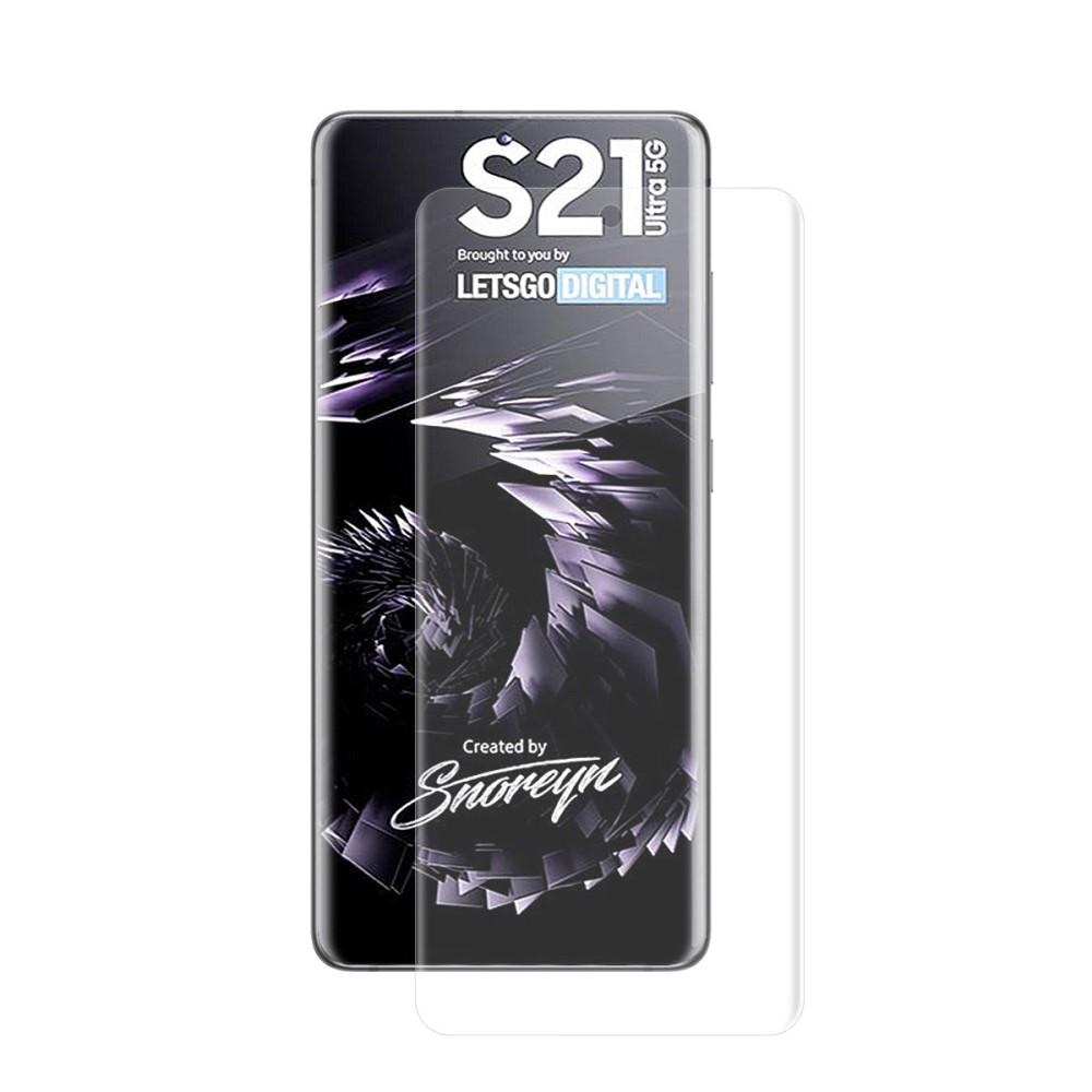 Proteggischermo curvo per schermo intero Samsung Galaxy S21 Ultra