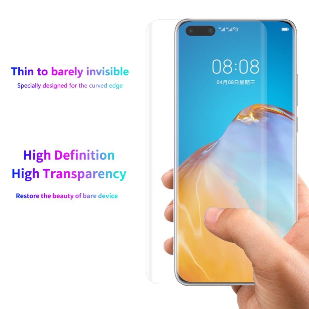 Proteggischermo curvo per schermo intero Huawei P40 Pro