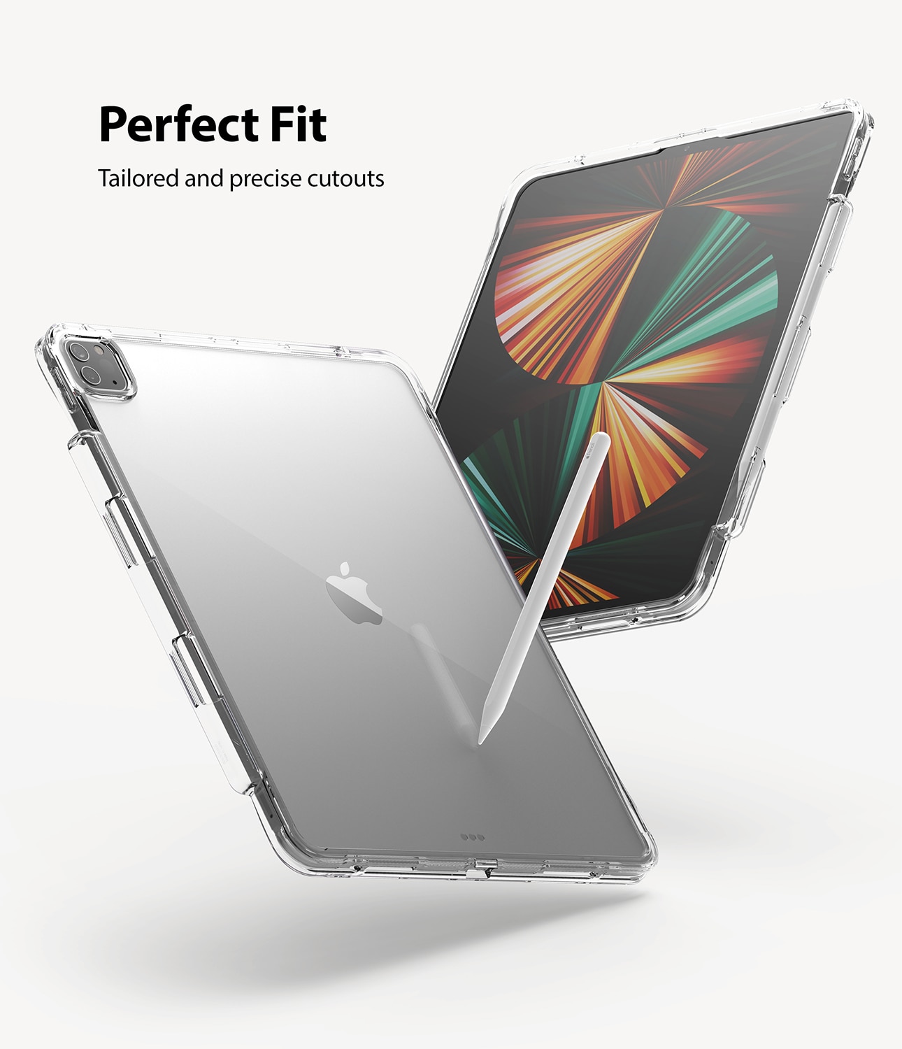 Cover Fusion Plus iPad Pro 12.9 5th Gen (2021) Clear