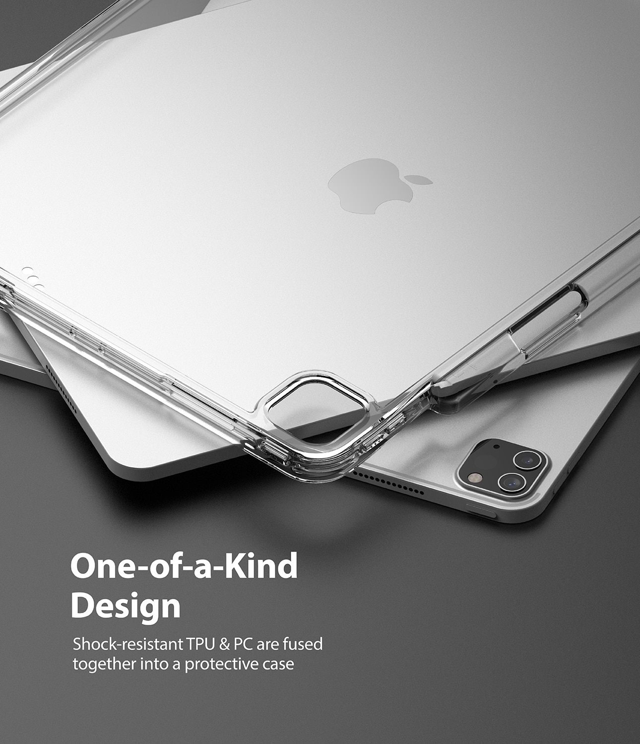 Cover Fusion Plus iPad Pro 12.9 5th Gen (2021) Clear