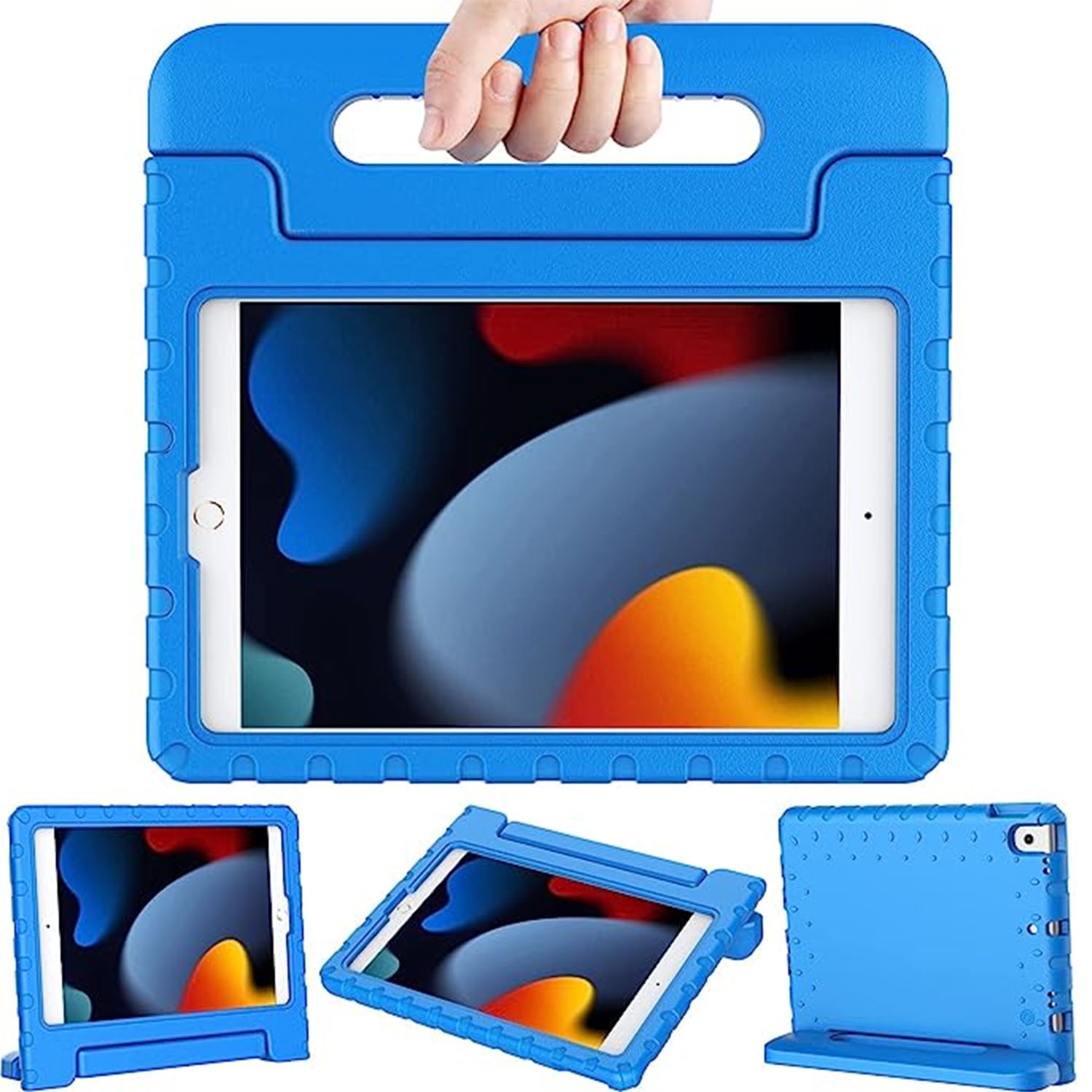Cover anti-urto per bambini iPad 10.2 8th Gen (2020) blu